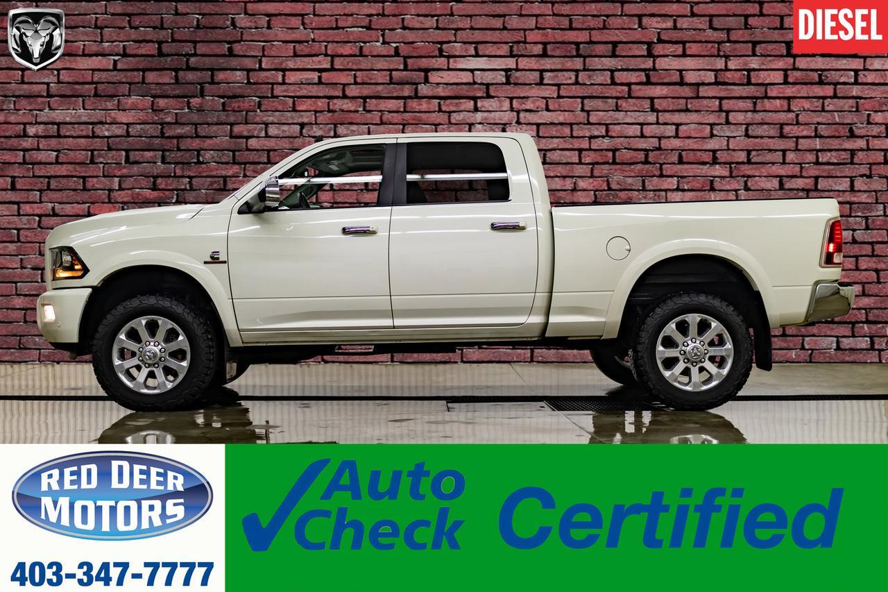 2018 Ram 2500 4x4 Crew Cab Laramie Diesel Manual Leather Roof Nav