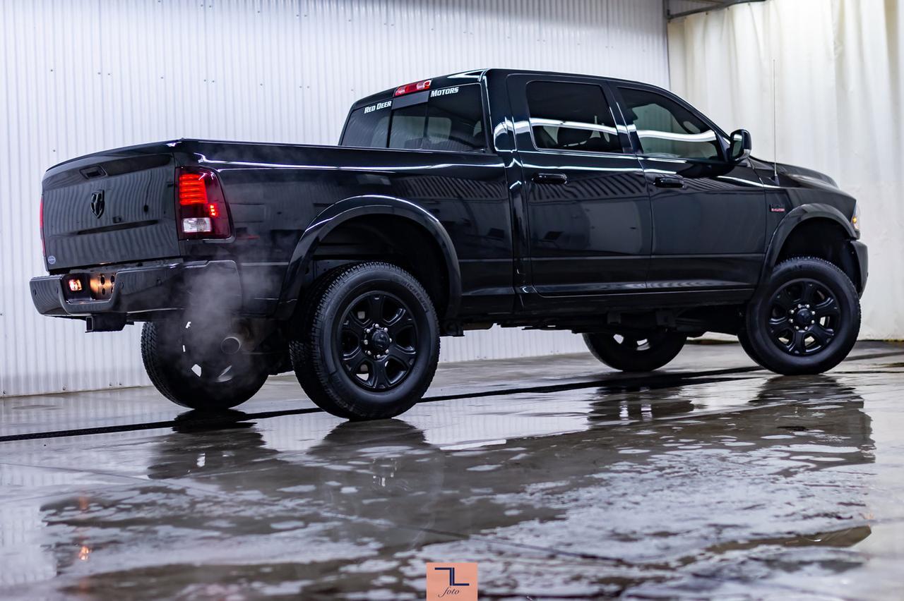 2018 Ram 2500 4x4 Crew Cab Laramie Leather Roof Nav Red Deer AB