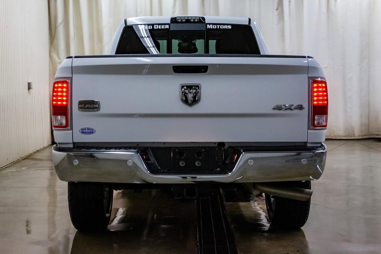 2018 Ram 2500 4x4 Crew Cab Longhorn Leather Roof Nav Red Deer AB