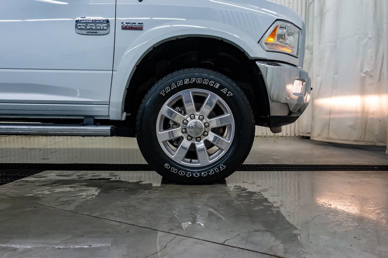 2018 Ram 2500 4x4 Crew Cab Longhorn Leather Roof Nav Red Deer AB