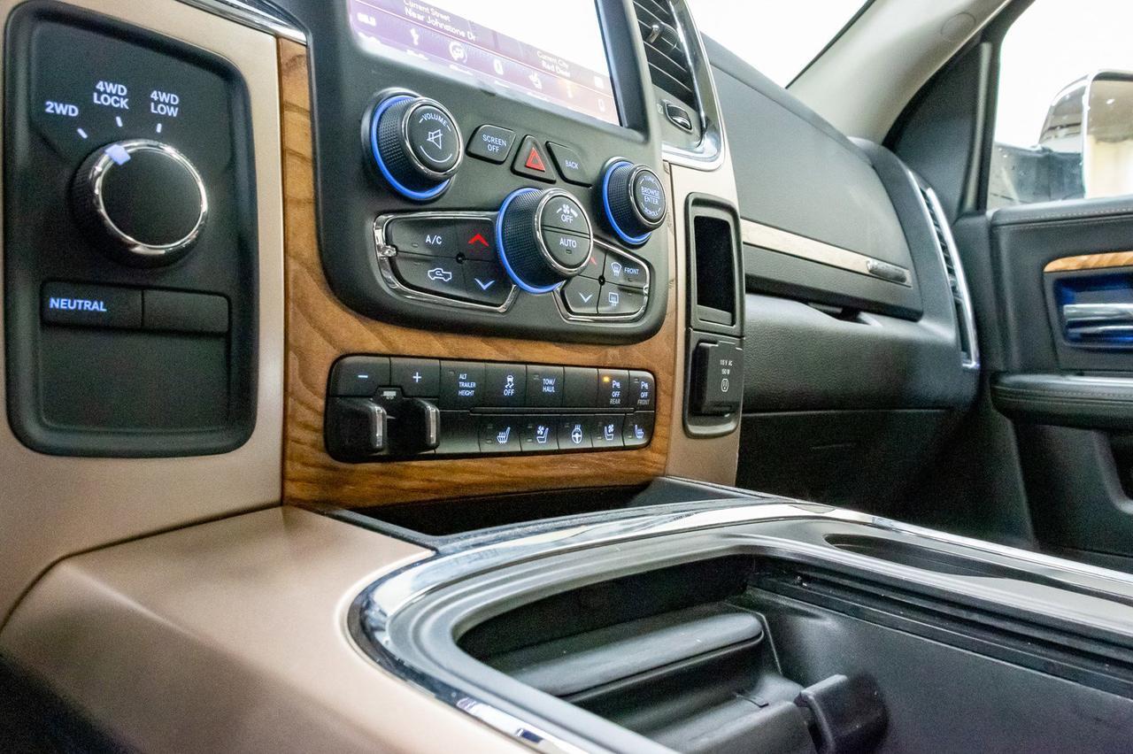 2018 Ram 2500 4x4 Crew Cab Longhorn Leather Roof Nav Red Deer AB