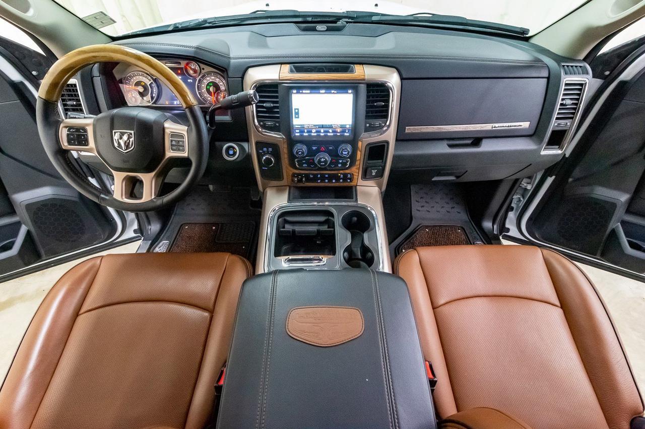 2018 Ram 2500 4x4 Crew Cab Longhorn Leather Roof Nav Red Deer AB