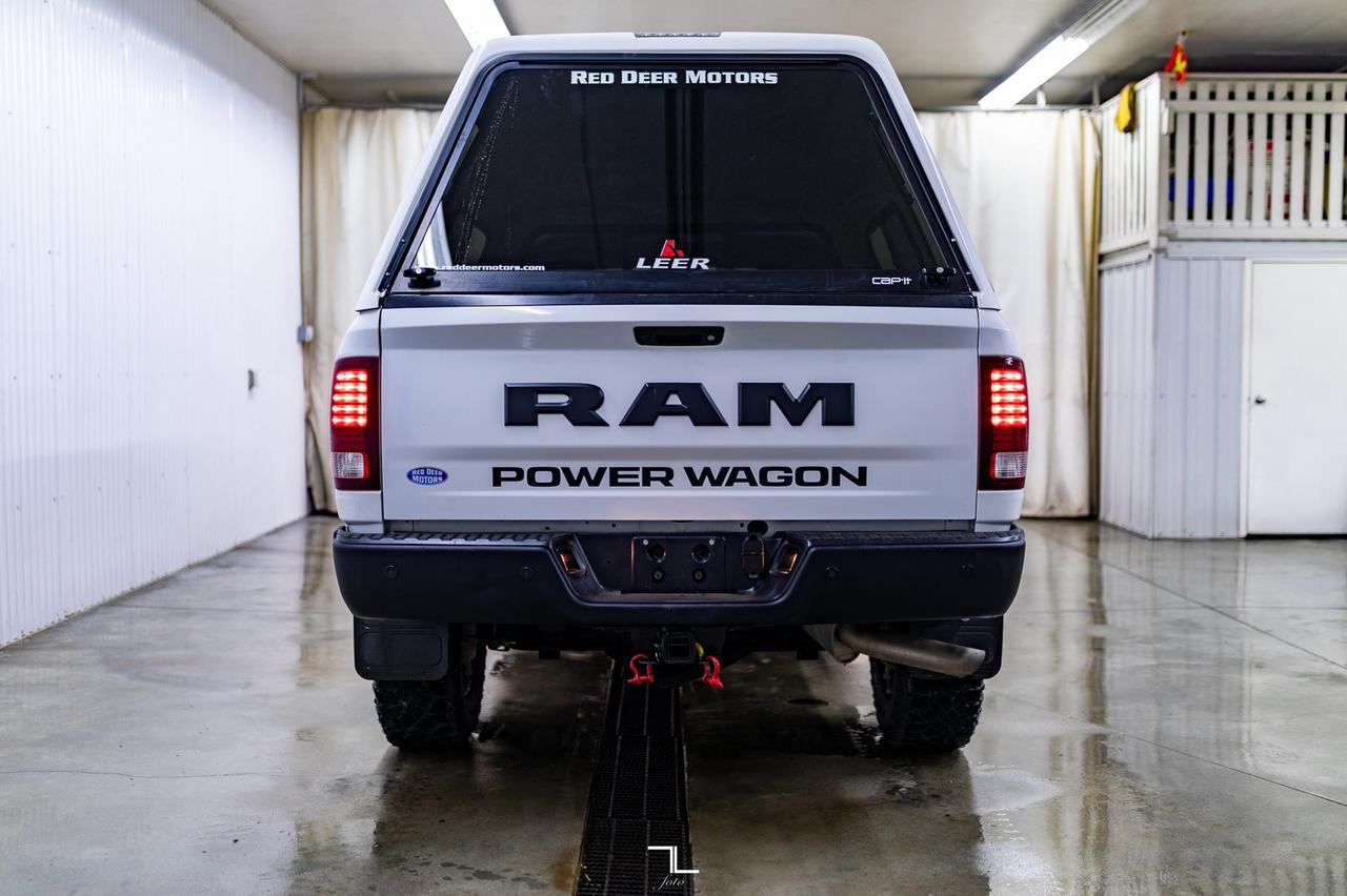 2018 Ram 2500 4x4 Crew Cab Power Wagon HEMI Leather Roof Nav Red Deer AB