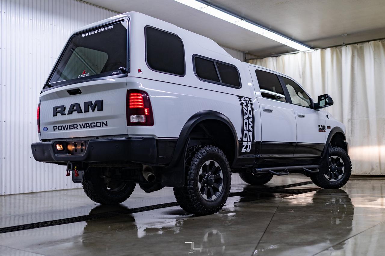 2018 Ram 2500 4x4 Crew Cab Power Wagon HEMI Leather Roof Nav Red Deer AB