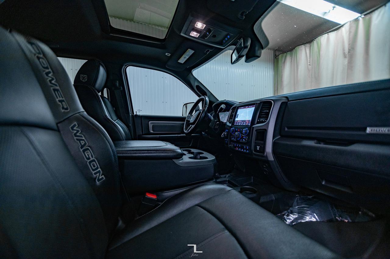 2018 Ram 2500 4x4 Crew Cab Power Wagon HEMI Leather Roof Nav Red Deer AB