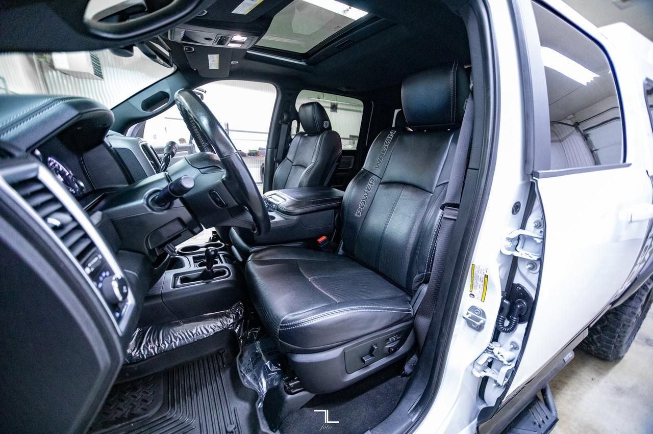 2018 Ram 2500 4x4 Crew Cab Power Wagon HEMI Leather Roof Nav Red Deer AB