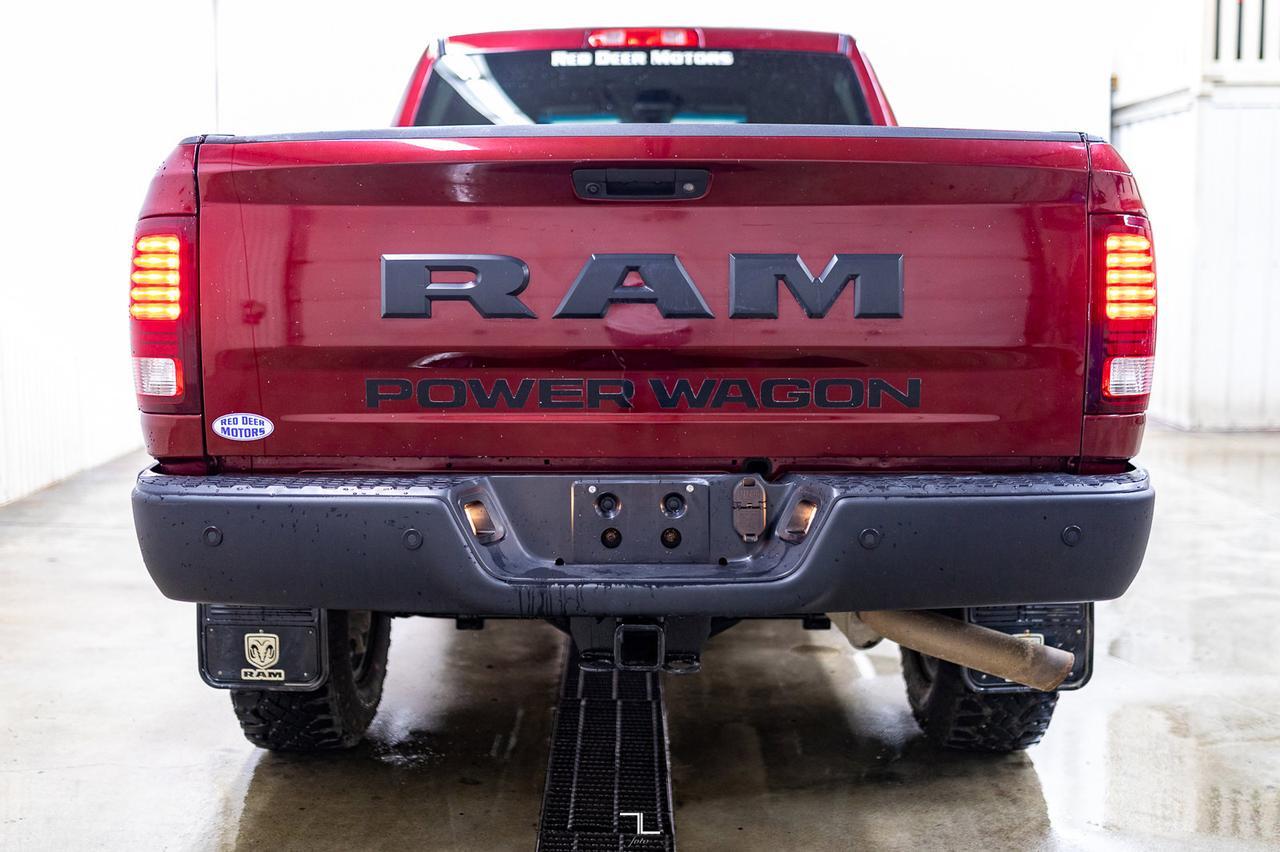 2018 Ram 2500 4x4 Crew Cab Power Wagon HEMI Leather Roof Nav Red Deer AB