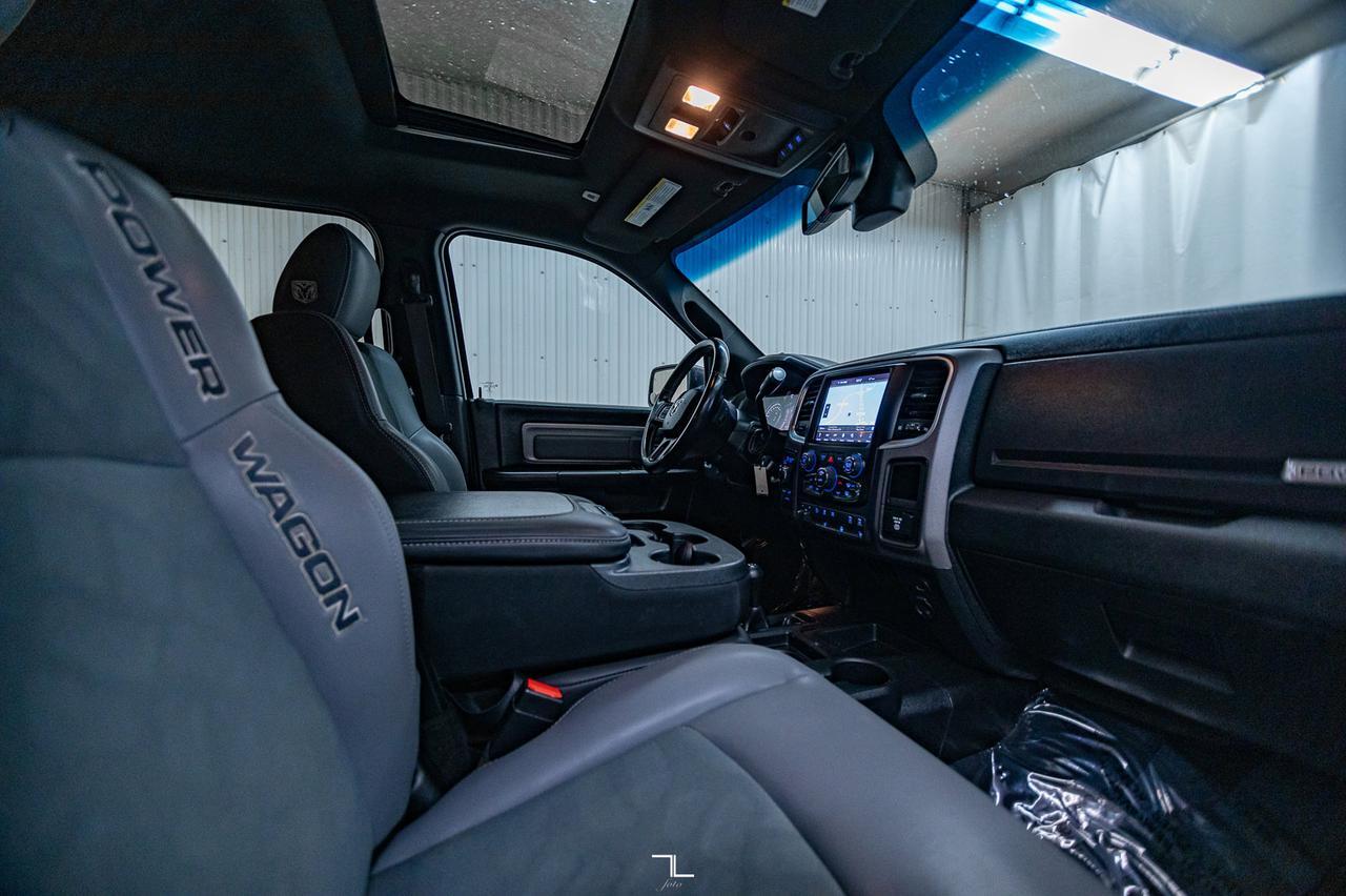 2018 Ram 2500 4x4 Crew Cab Power Wagon HEMI Leather Roof Nav Red Deer AB