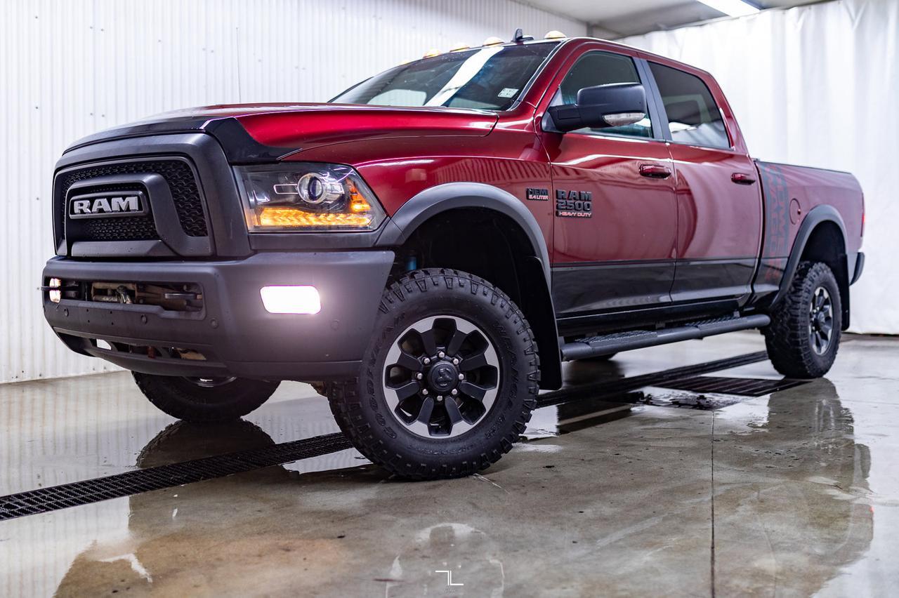 2018 Ram 2500 4x4 Crew Cab Power Wagon HEMI Leather Roof Nav Red Deer AB