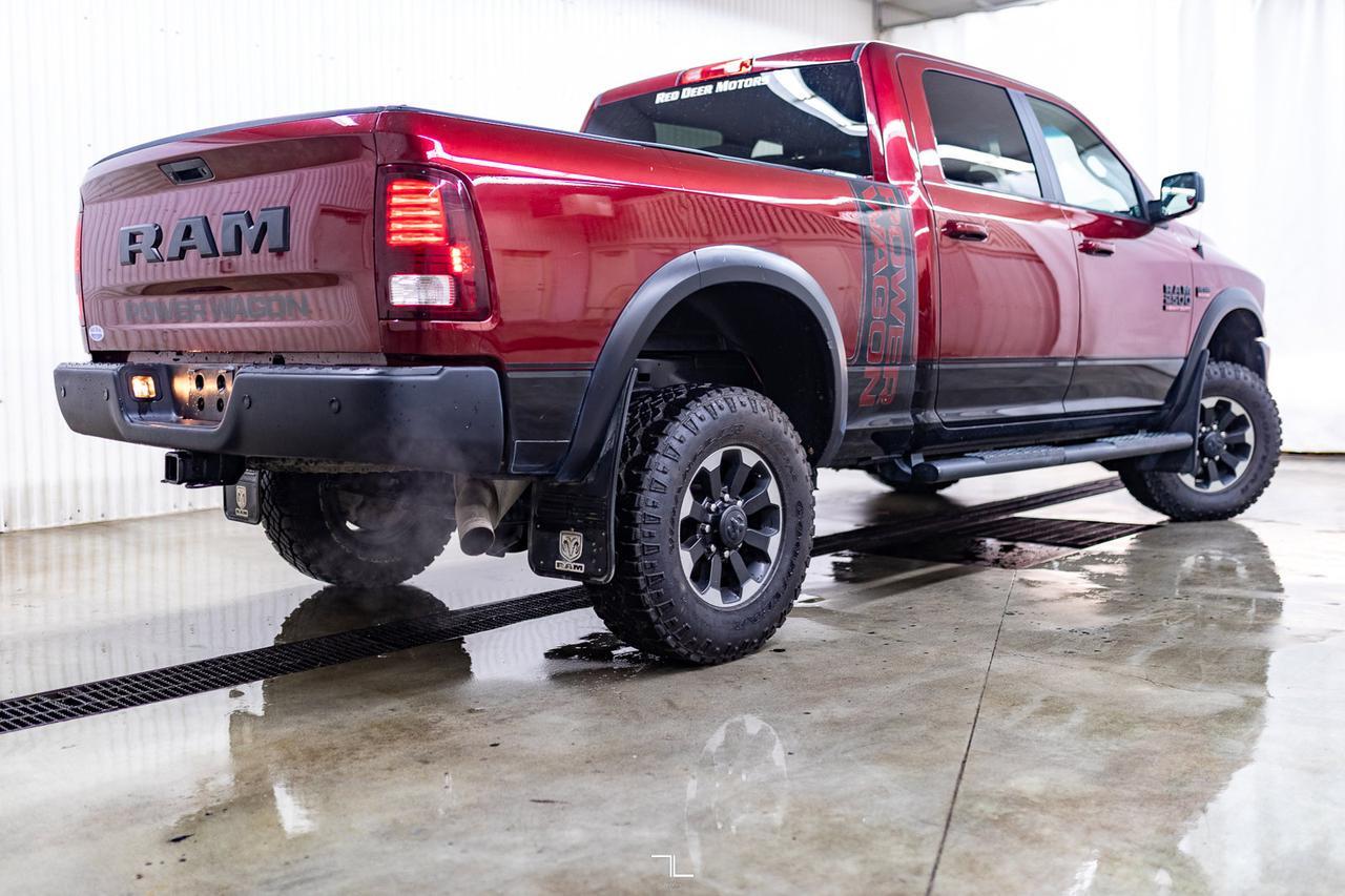 2018 Ram 2500 4x4 Crew Cab Power Wagon HEMI Leather Roof Nav Red Deer AB