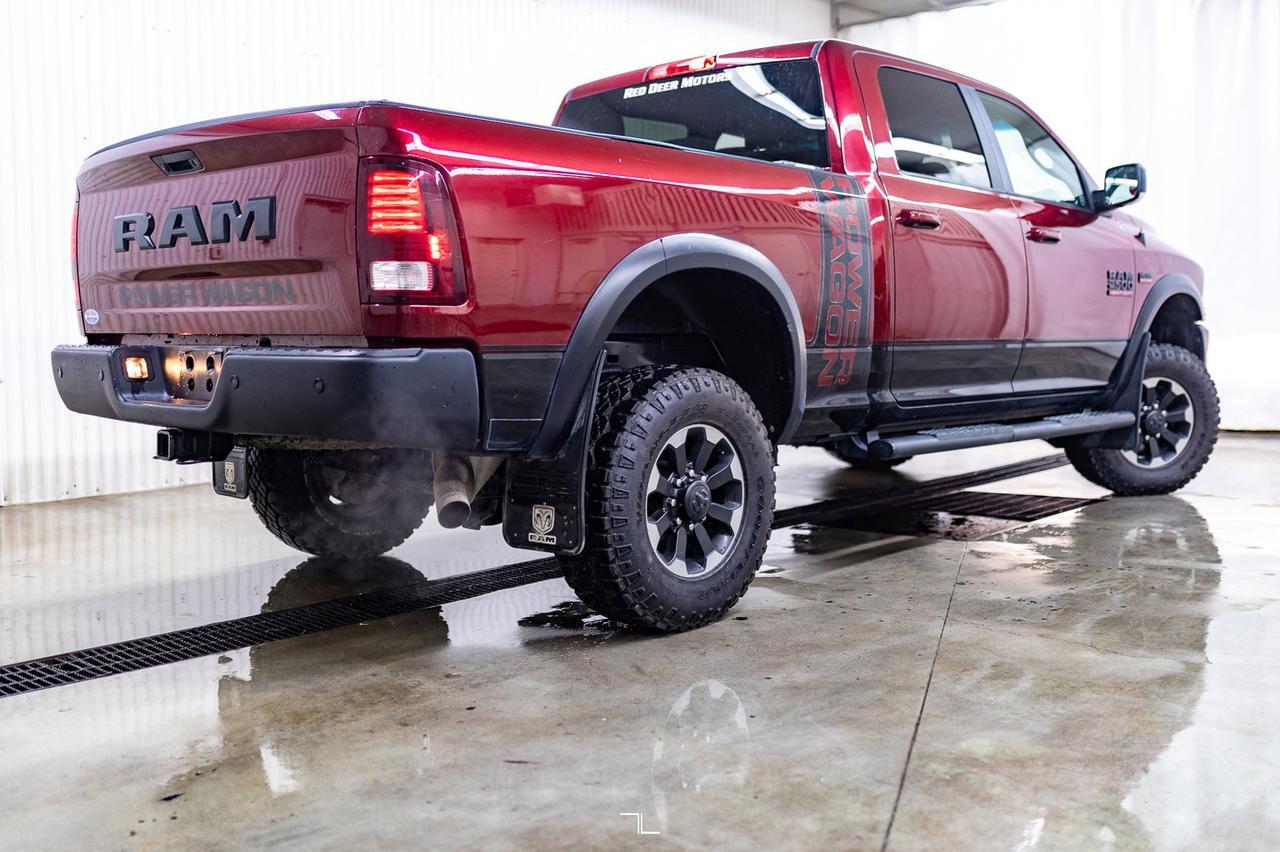 2018 Ram 2500 4x4 Crew Cab Power Wagon HEMI Leather Roof Nav Red Deer AB