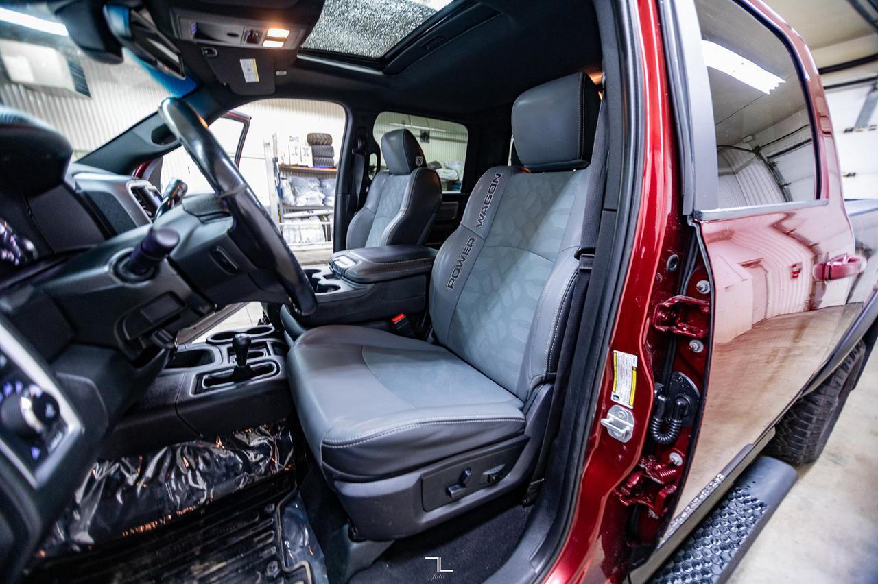 2018 Ram 2500 4x4 Crew Cab Power Wagon HEMI Leather Roof Nav Red Deer AB