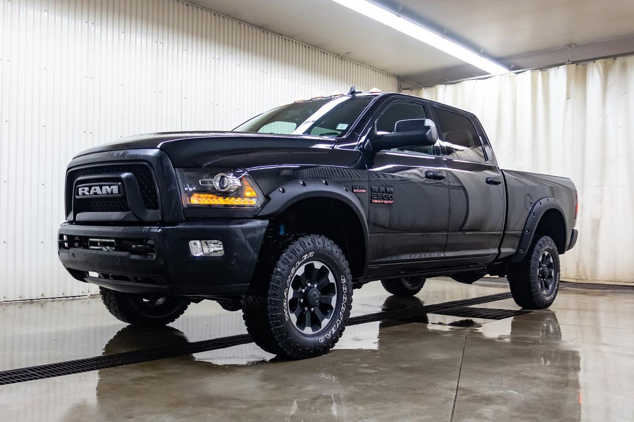 2018 Ram 2500 4x4 Crew Cab Power Wagon HEMI Roof BCam Red Deer AB