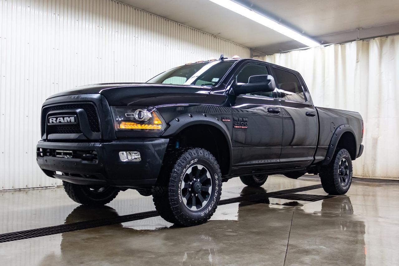 2018 Ram 2500 4x4 Crew Cab Power Wagon HEMI Roof BCam Red Deer AB