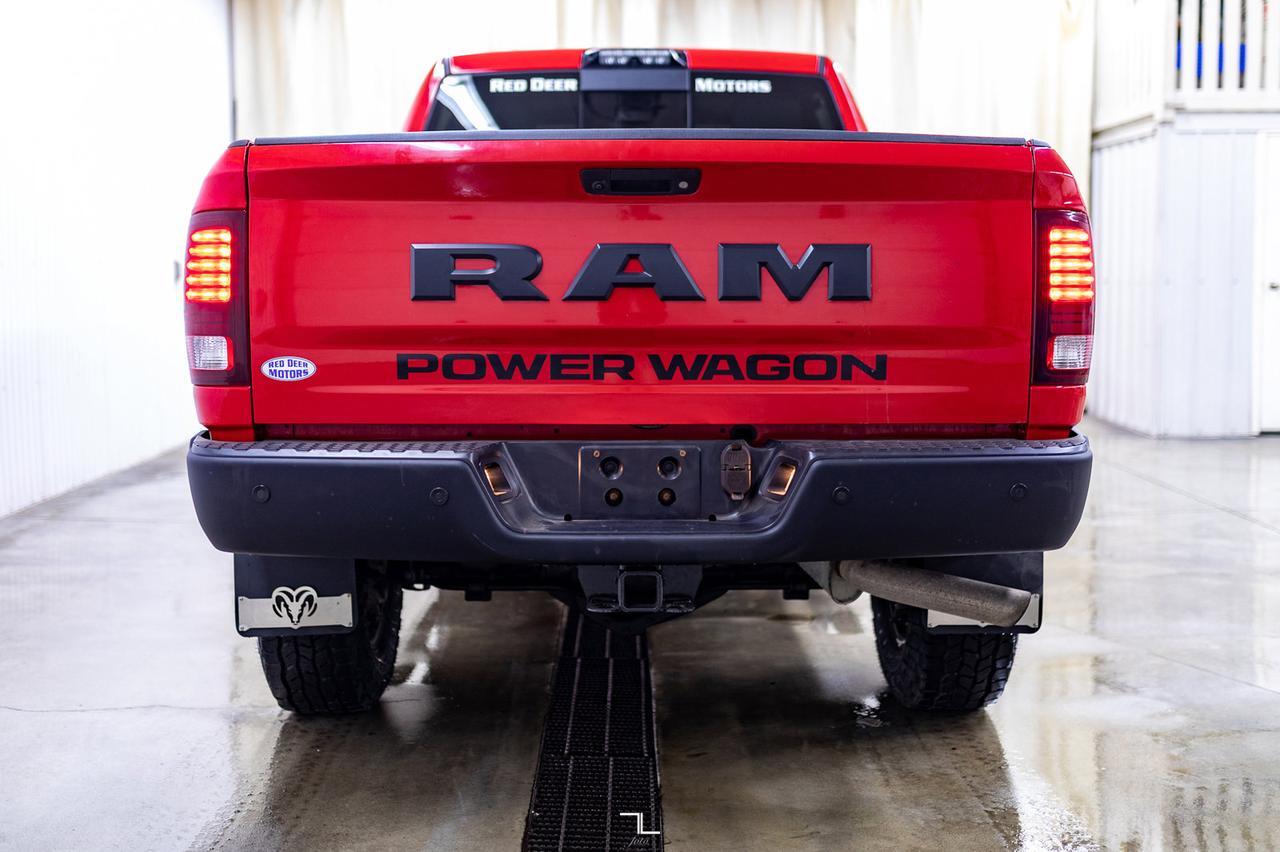 2018 Ram 2500 4x4 Crew Cab Power Wagon HEMI Roof BCam Red Deer AB