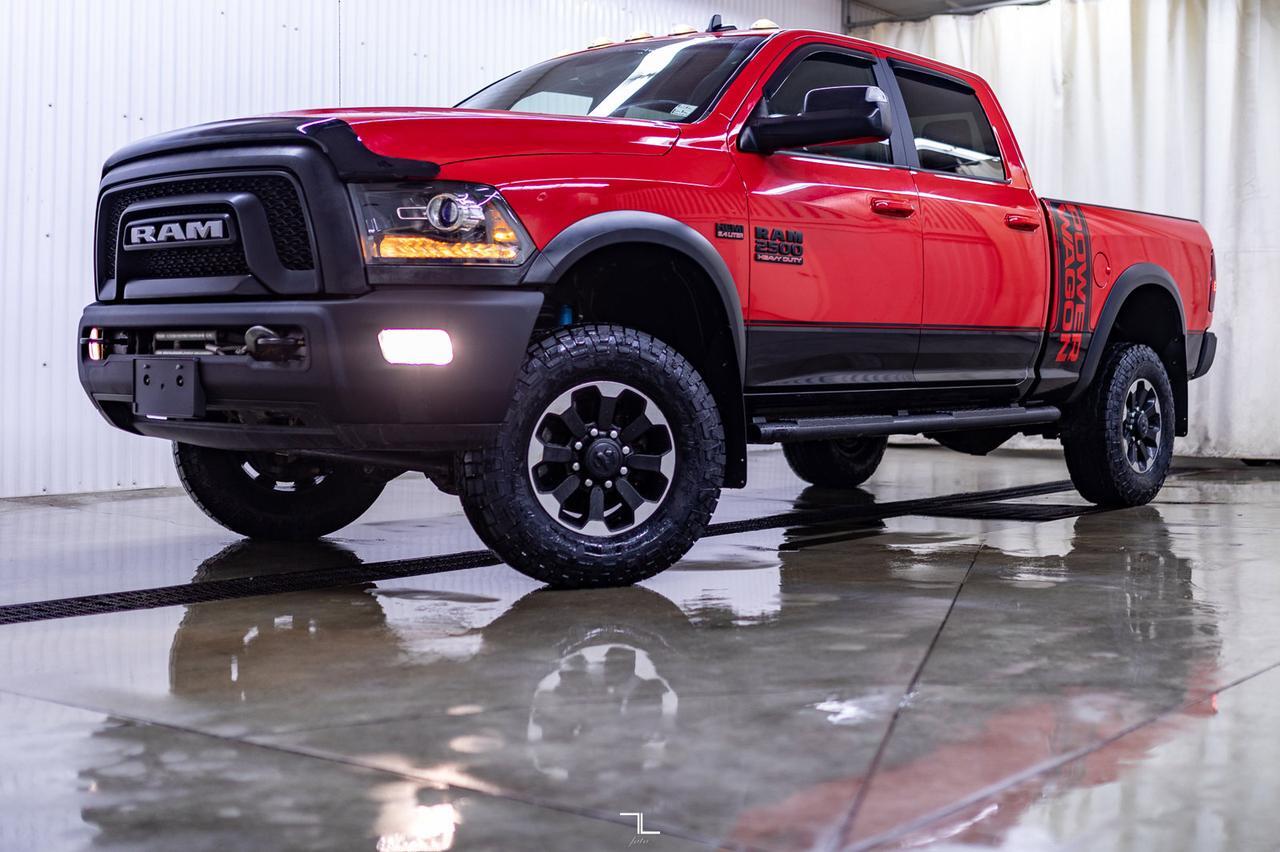 2018 Ram 2500 4x4 Crew Cab Power Wagon HEMI Roof BCam Red Deer AB