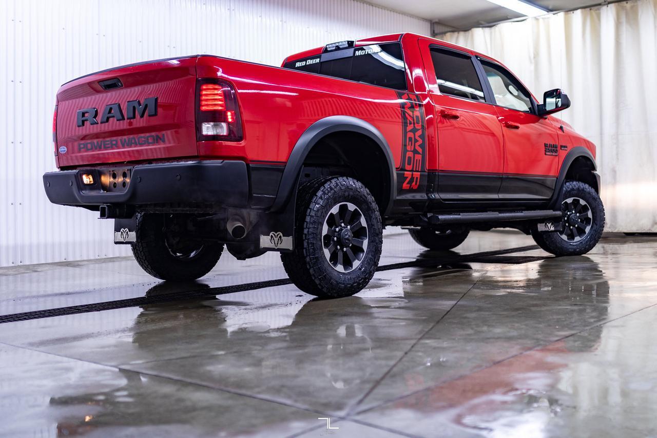 2018 Ram 2500 4x4 Crew Cab Power Wagon HEMI Roof BCam Red Deer AB