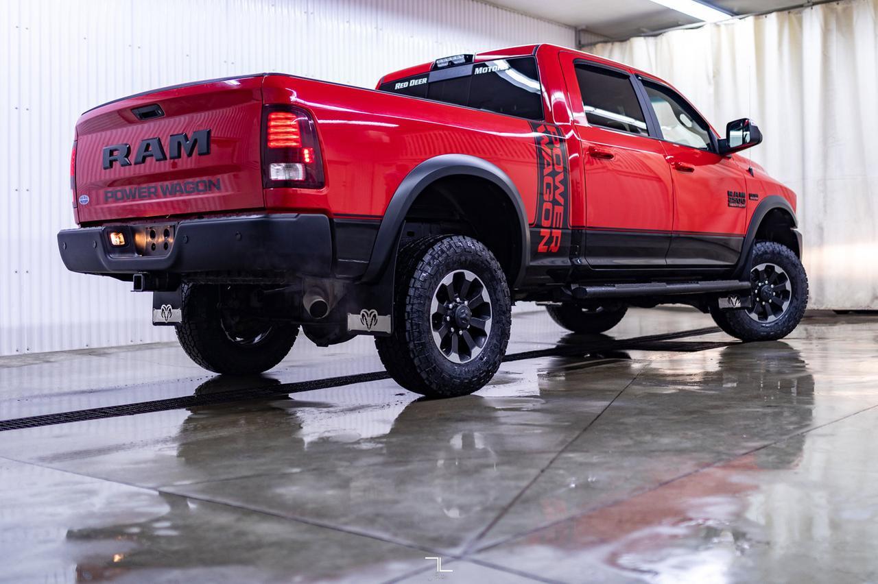 2018 Ram 2500 4x4 Crew Cab Power Wagon HEMI Roof BCam Red Deer AB