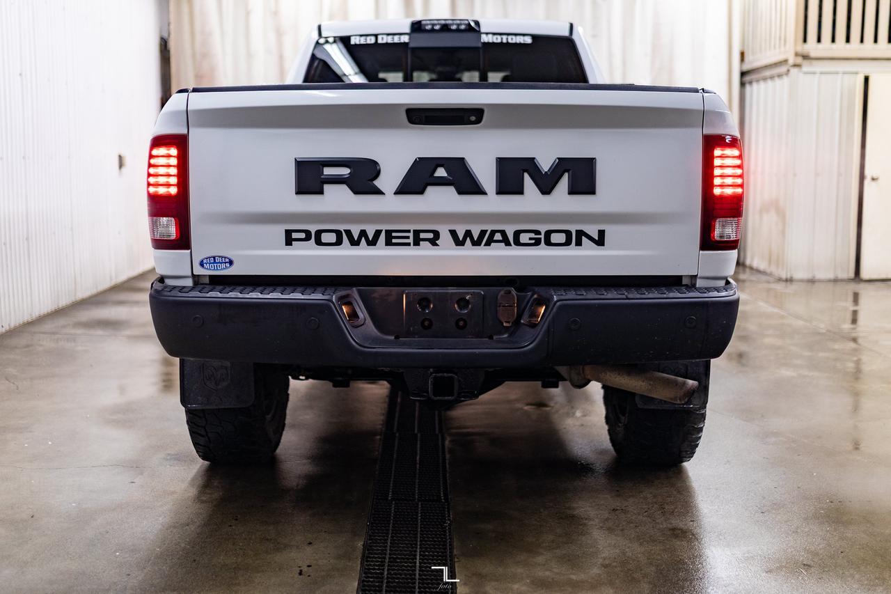 2018 Ram 2500 4x4 Crew Cab Power Wagon Leather Roof BCam Red Deer AB