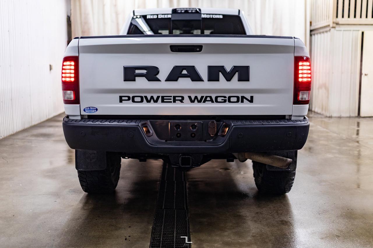 2018 Ram 2500 4x4 Crew Cab Power Wagon Leather Roof BCam Red Deer AB