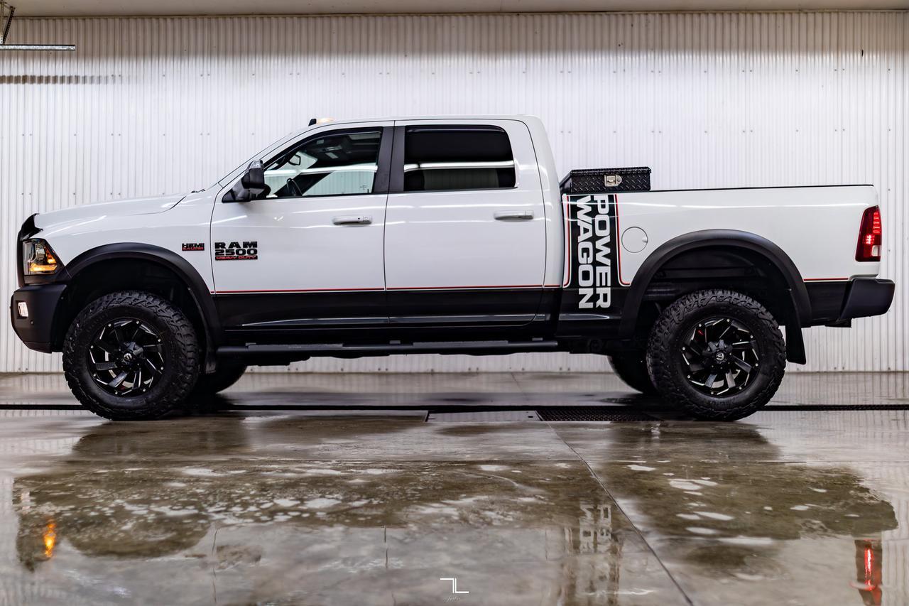 2018 Ram 2500 4x4 Crew Cab Power Wagon Leather Roof BCam Red Deer AB