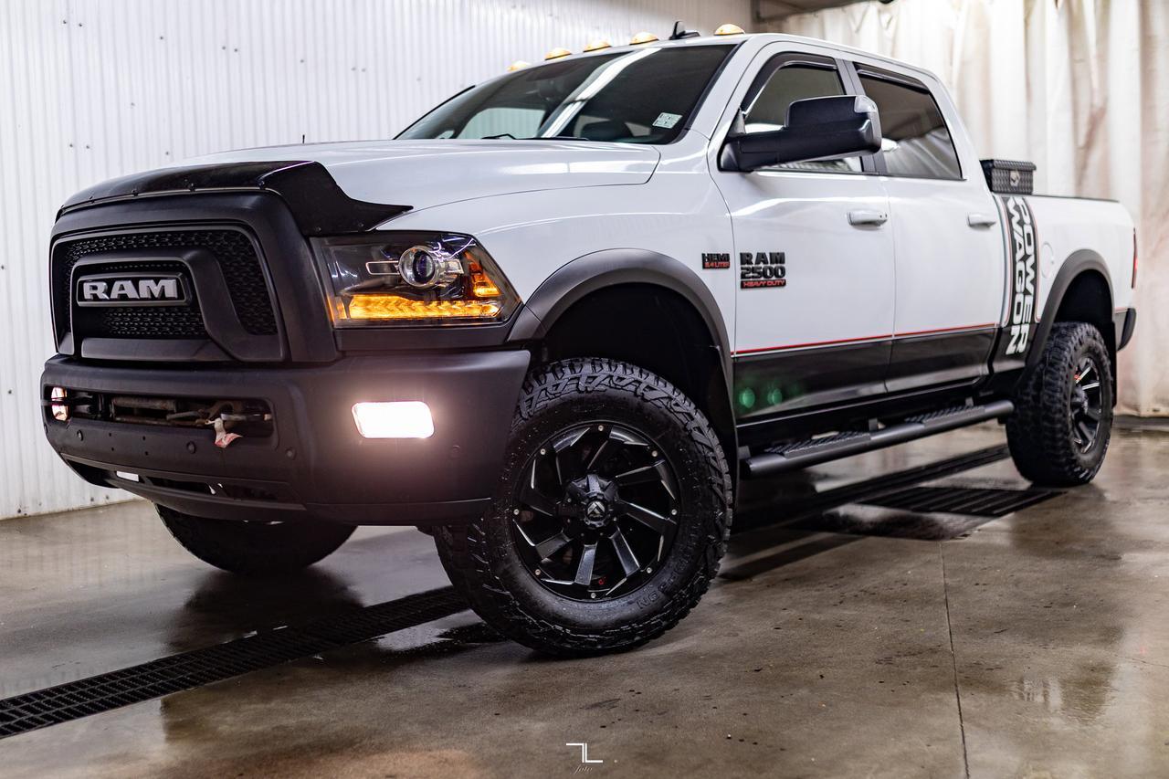 2018 Ram 2500 4x4 Crew Cab Power Wagon Leather Roof BCam Red Deer AB