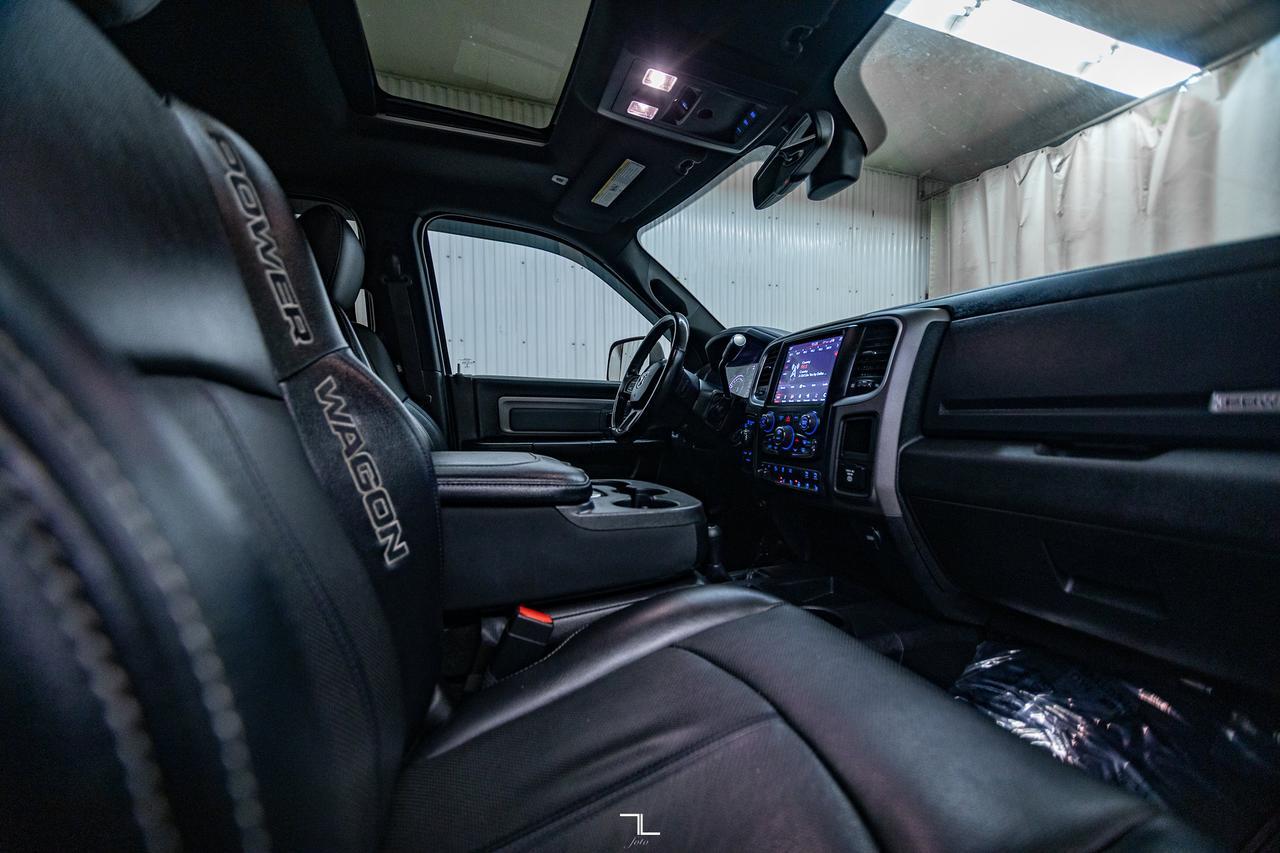 2018 Ram 2500 4x4 Crew Cab Power Wagon Leather Roof BCam Red Deer AB