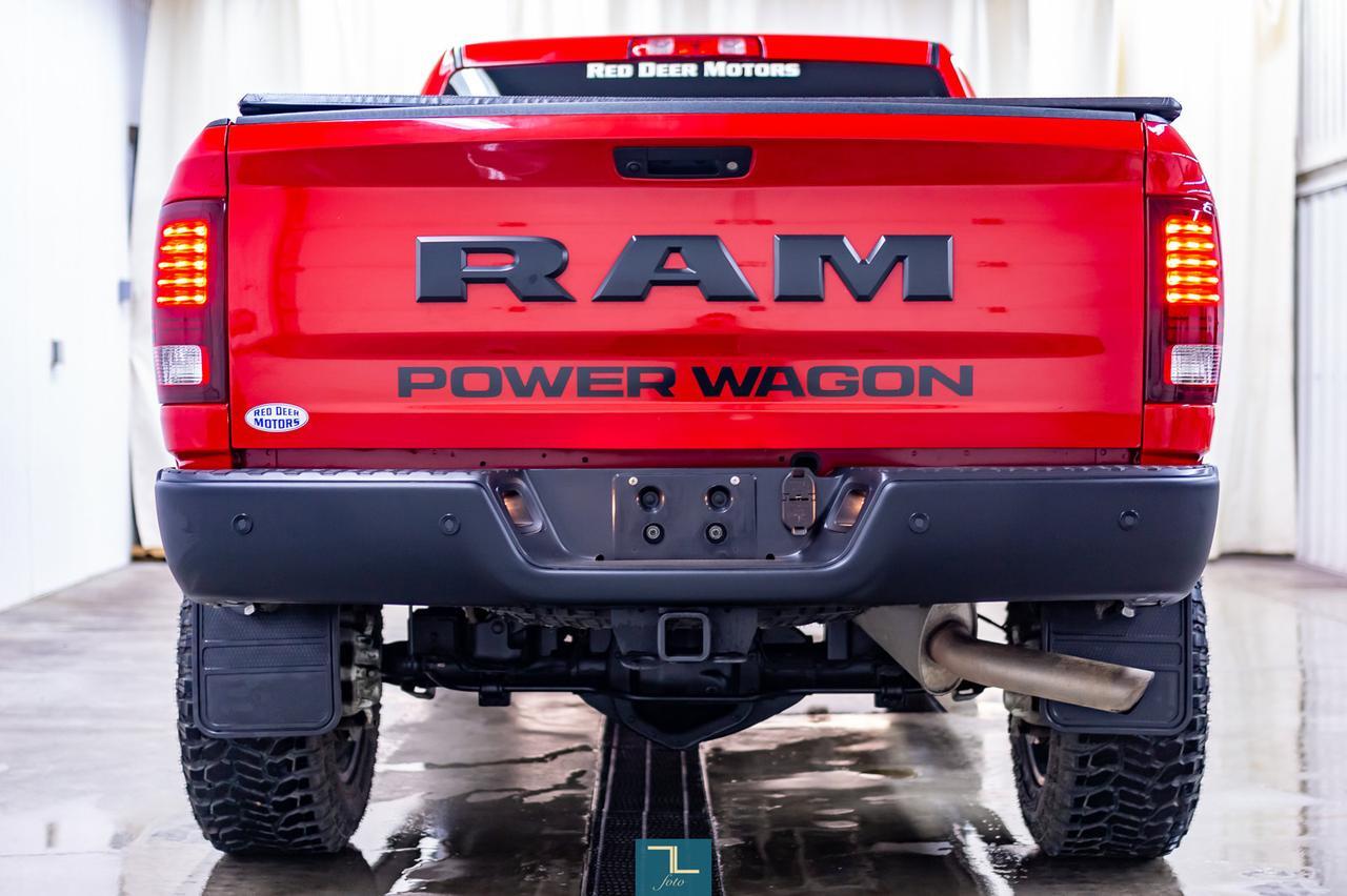 2018 Ram 2500 4x4 Crew Cab Power Wagon Leather Roof Nav Red Deer AB