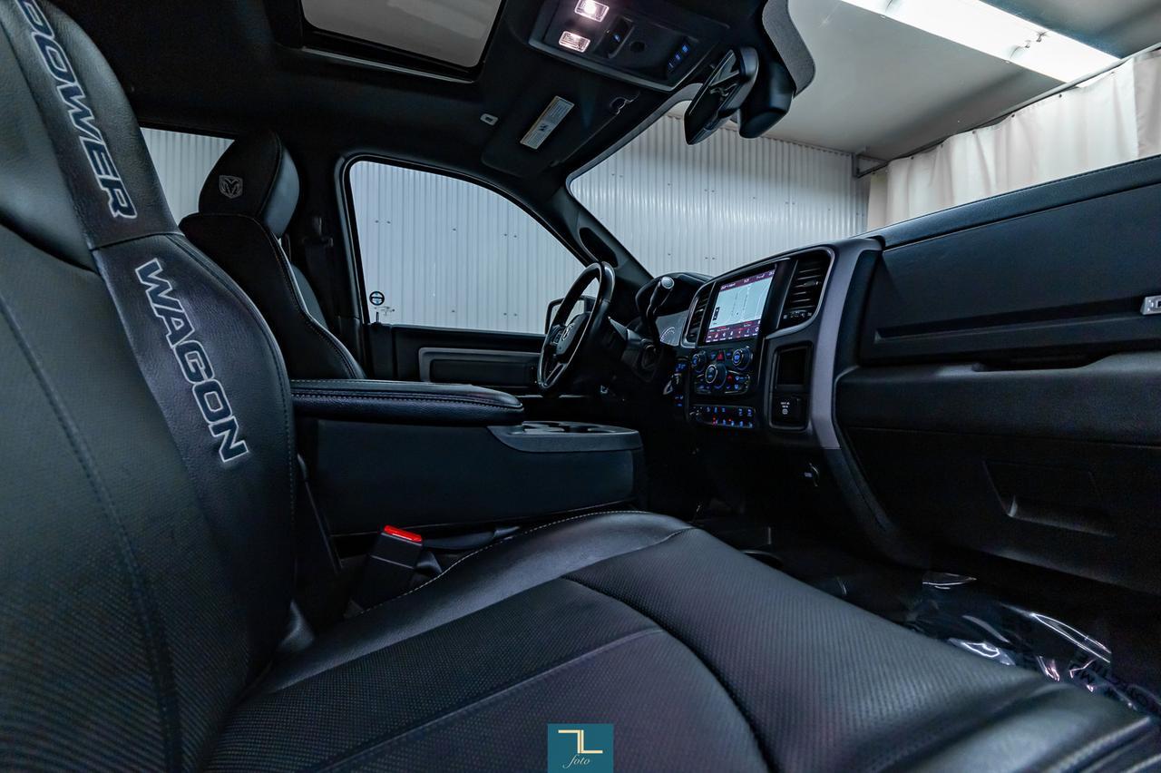 2018 Ram 2500 4x4 Crew Cab Power Wagon Leather Roof Nav Red Deer AB