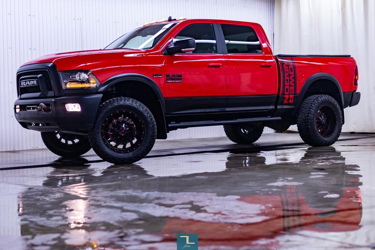 2018 Ram 2500 4x4 Crew Cab Power Wagon Leather Roof Nav Red Deer AB