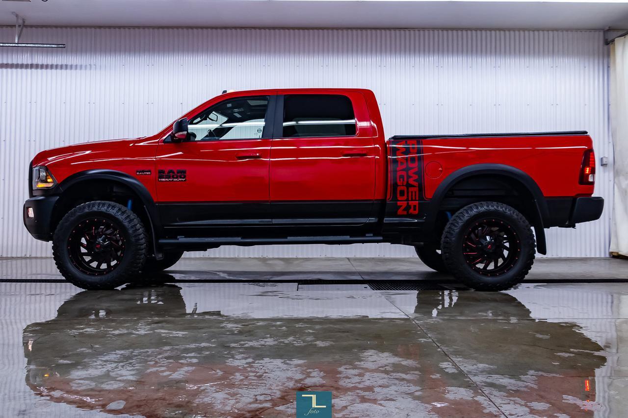 2018 Ram 2500 4x4 Crew Cab Power Wagon Leather Roof Nav Red Deer AB