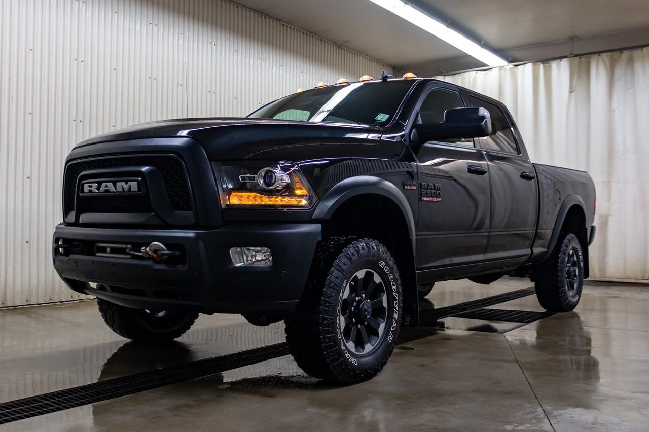 2018 Ram 2500 4x4 Crew Cab Power Wagon Leather Roof Nav Red Deer AB