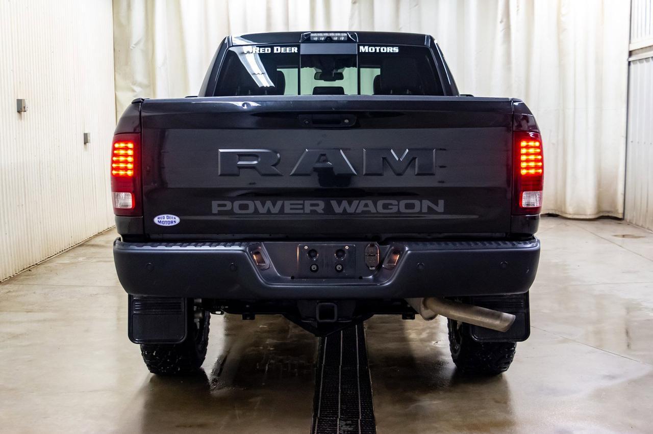 2018 Ram 2500 4x4 Crew Cab Power Wagon Leather Roof Nav Red Deer AB