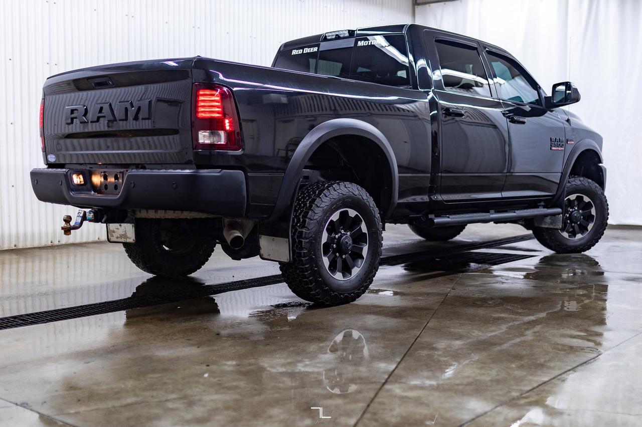 2018 Ram 2500 4x4 Crew Cab Power Wagon Leather Roof Nav Red Deer AB