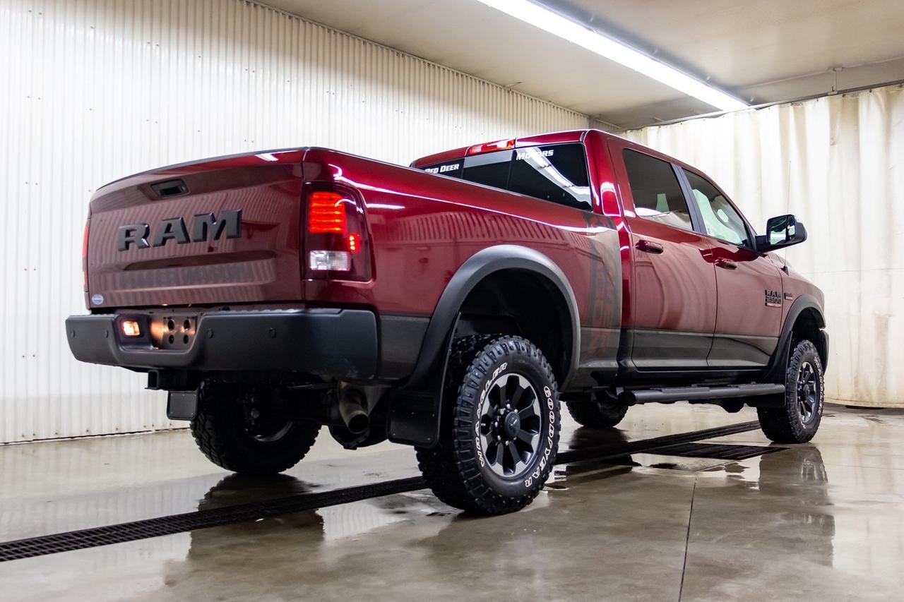 2018 Ram 2500 4x4 Crew Cab Power Wagon Roof Nav Red Deer AB