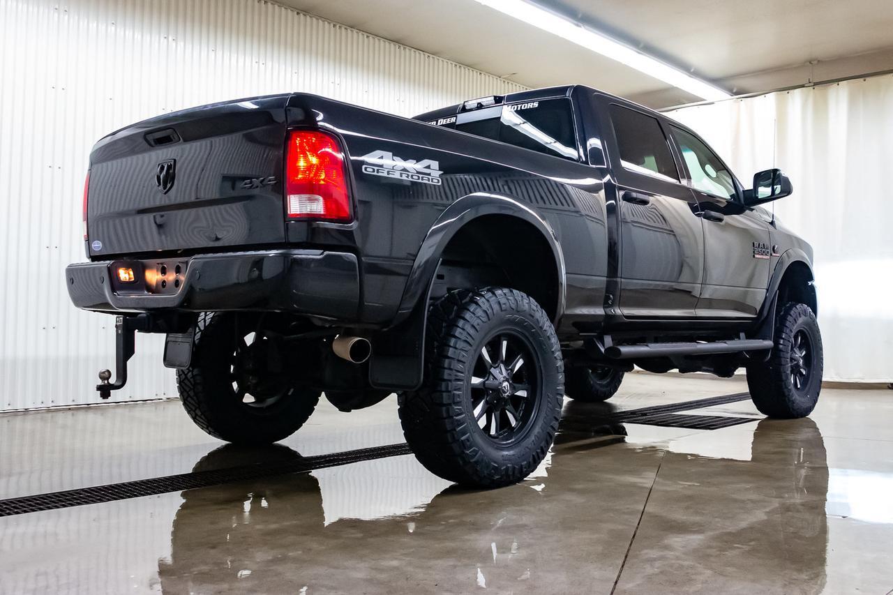 2018 Ram 2500 4x4 Crew Cab SLT Diesel Manual 6" Lift Red Deer AB