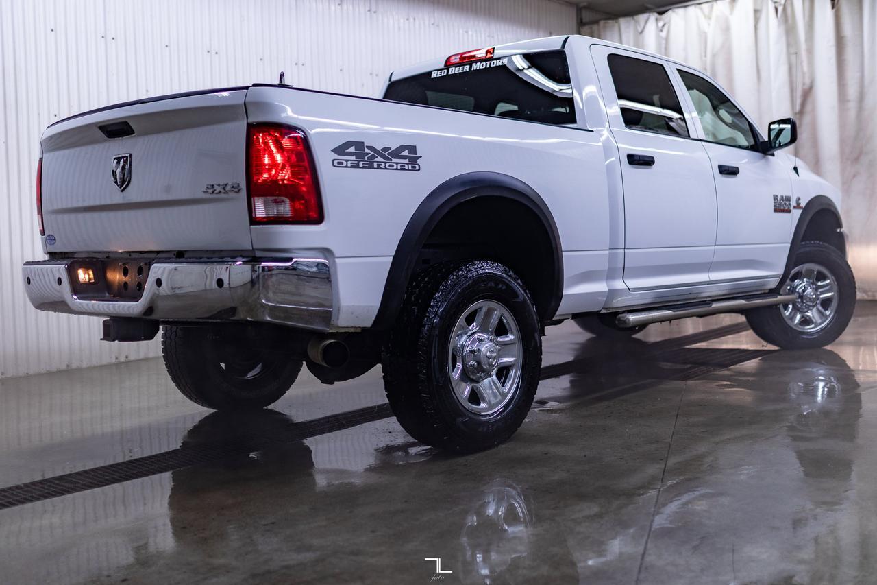 2018 Ram 2500 4x4 Crew Cab SXT Diesel Manual BCam Red Deer AB