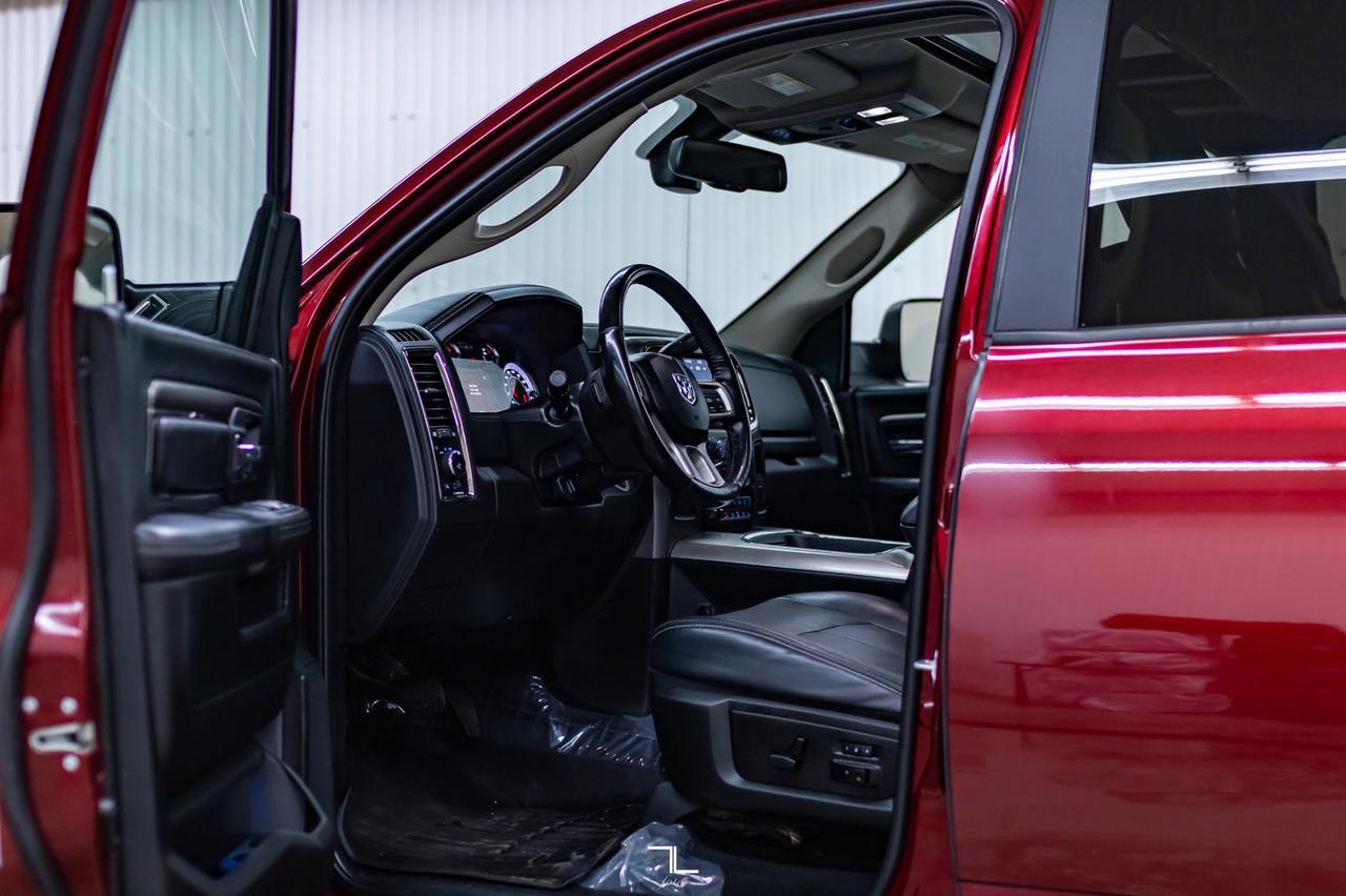 2018 Ram 2500 4x4 Mega Cab Laramie Diesel Leather Roof Nav Red Deer AB