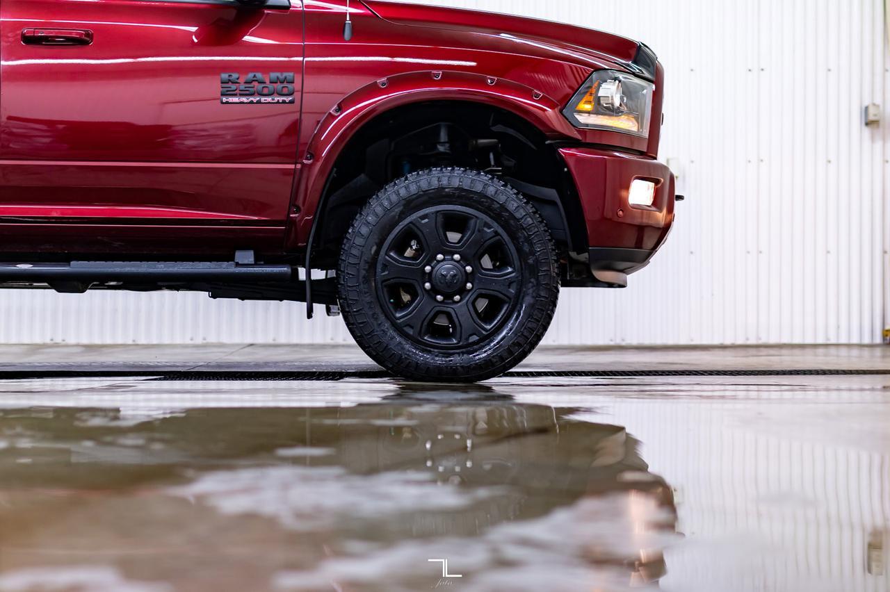 2018 Ram 2500 4x4 Mega Cab Laramie Diesel Leather Roof Nav Red Deer AB