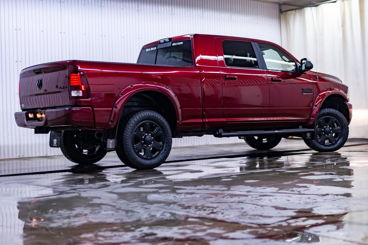 2018 Ram 2500 4x4 Mega Cab Laramie Diesel Leather Roof Nav Red Deer AB