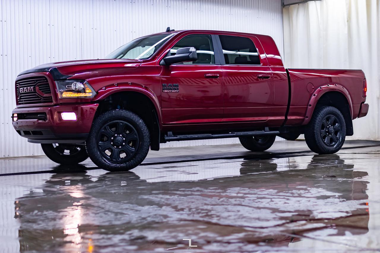 2018 Ram 2500 4x4 Mega Cab Laramie Diesel Leather Roof Nav Red Deer AB