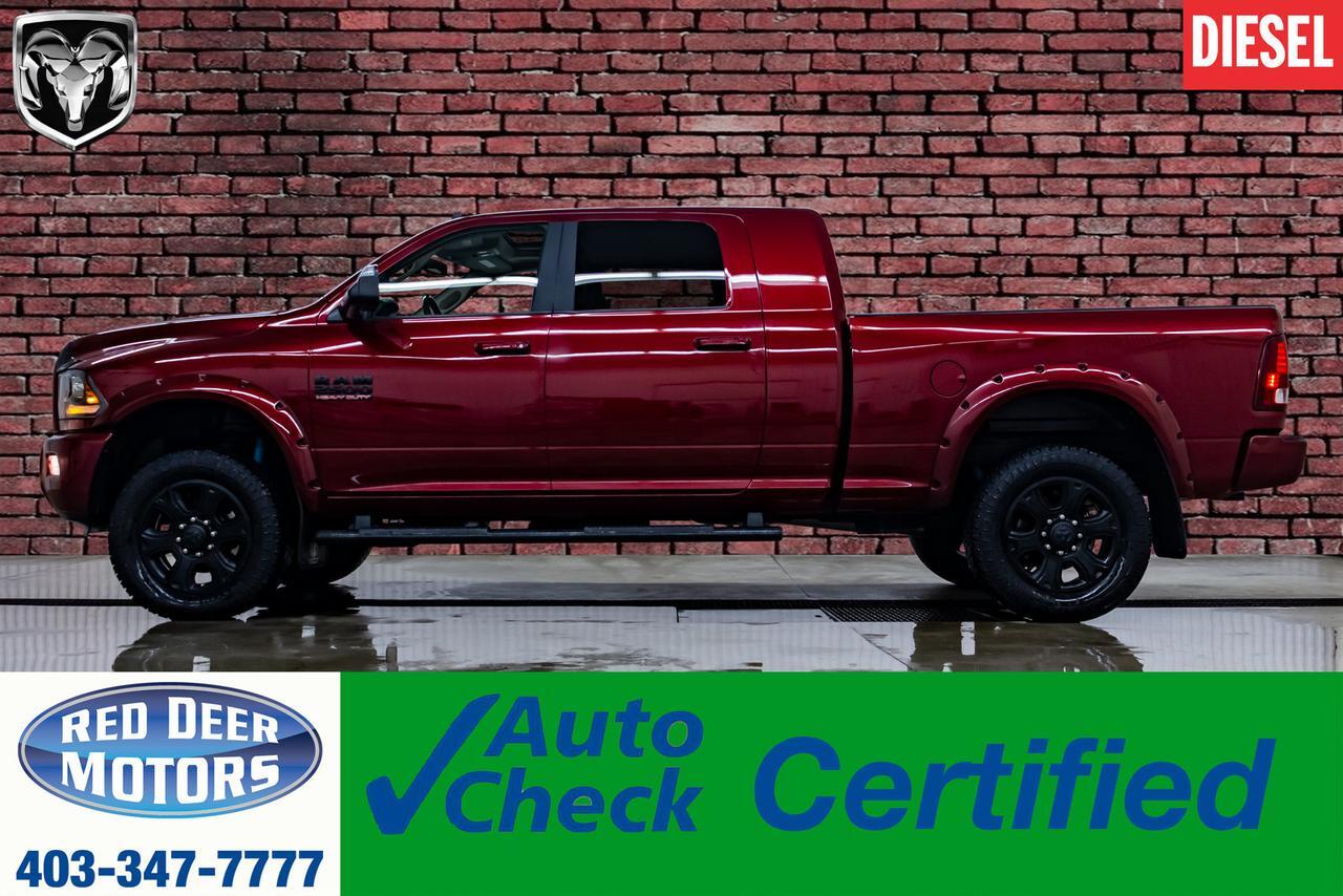 2018 Ram 2500 4x4 Mega Cab Laramie Diesel Leather Roof Nav
