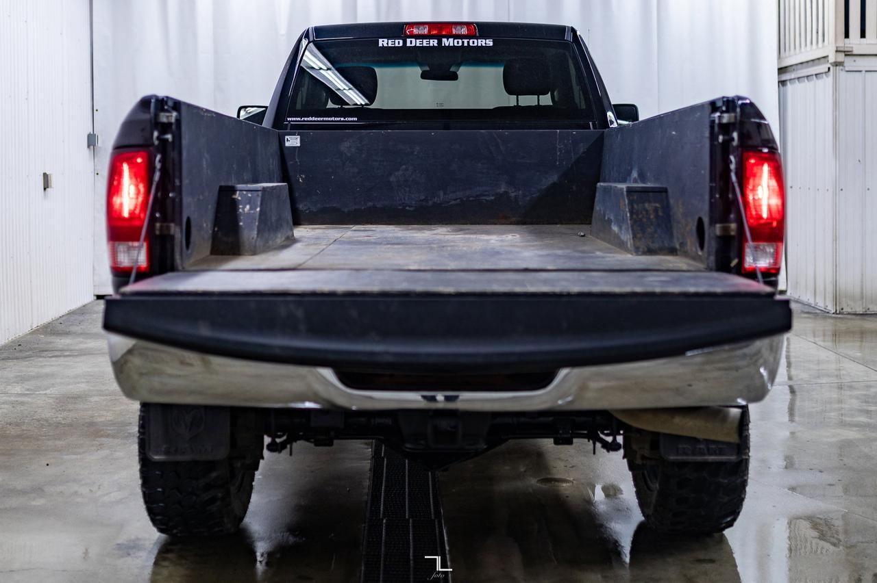 2018 Ram 2500 4x4 Reg Cab SXT Longbox Diesel Manual 4&quot; Lift Red Deer AB