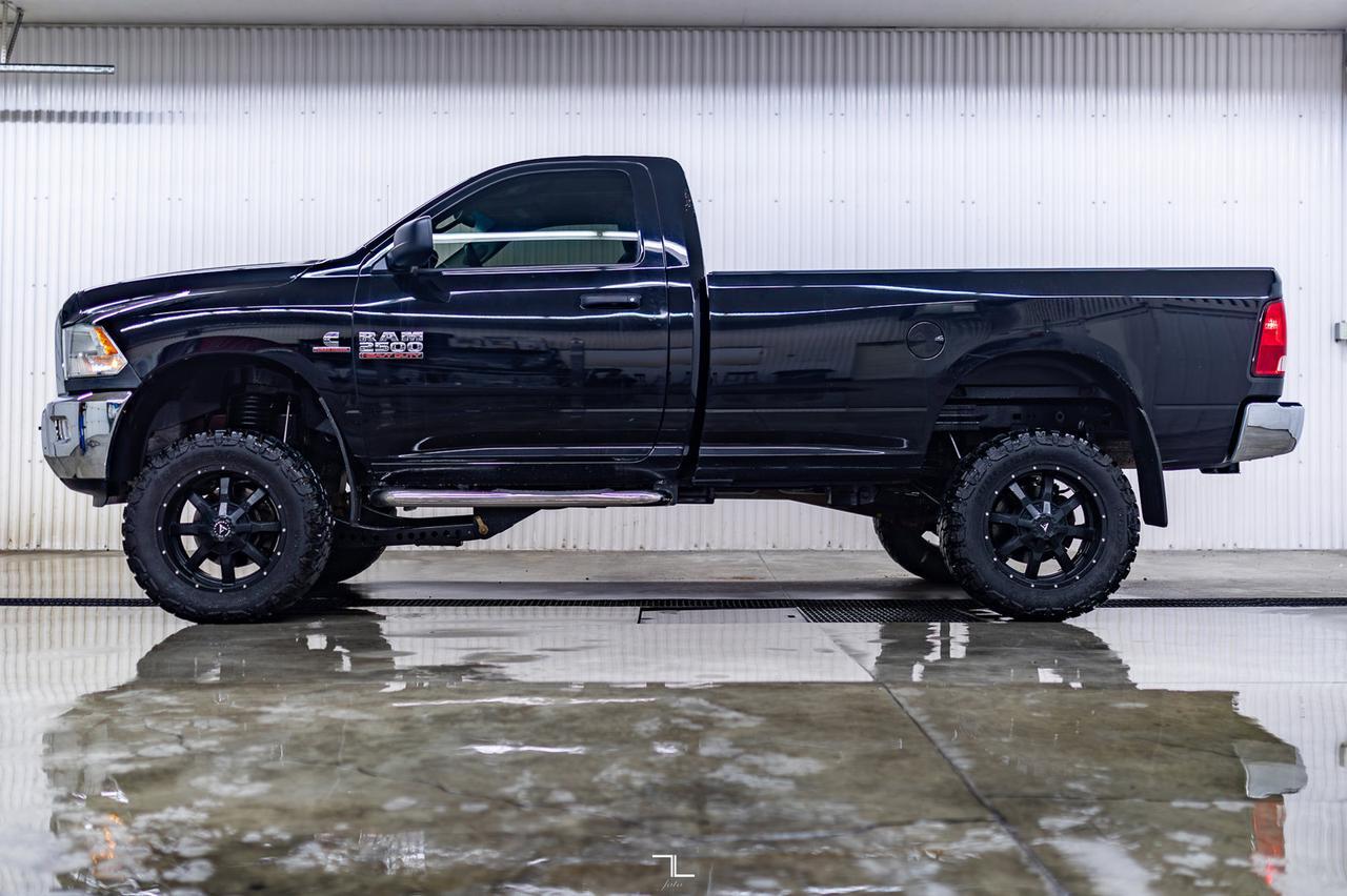 2018 Ram 2500 4x4 Reg Cab SXT Longbox Diesel Manual 4&quot; Lift Red Deer AB