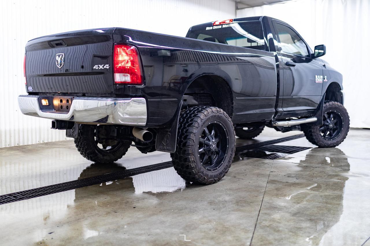 2018 Ram 2500 4x4 Reg Cab SXT Longbox Diesel Manual 4&quot; Lift Red Deer AB