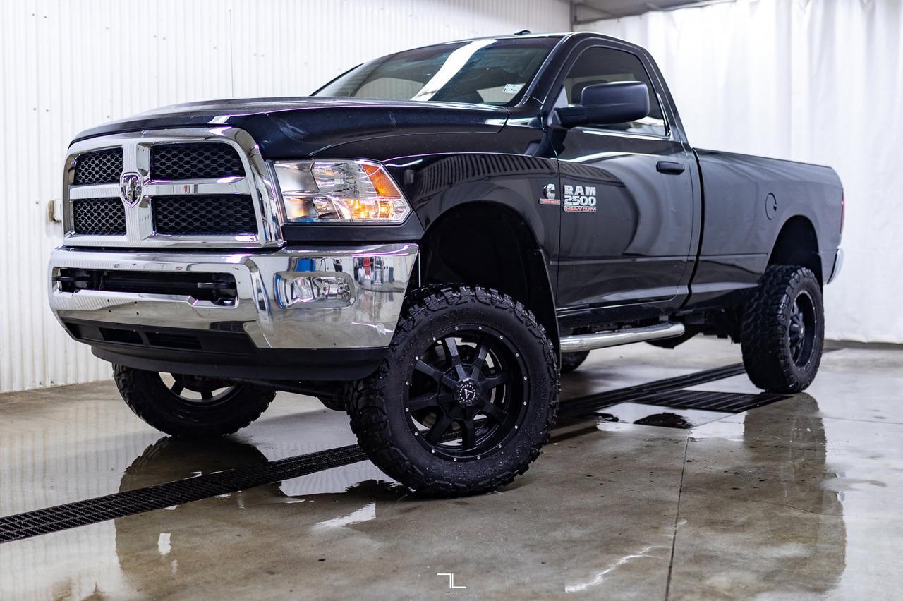 2018 Ram 2500 4x4 Reg Cab SXT Longbox Diesel Manual 4&quot; Lift Red Deer AB