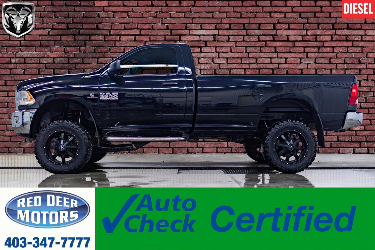 2018 Ram 2500 4x4 Reg Cab SXT Longbox Diesel Manual 4" Lift