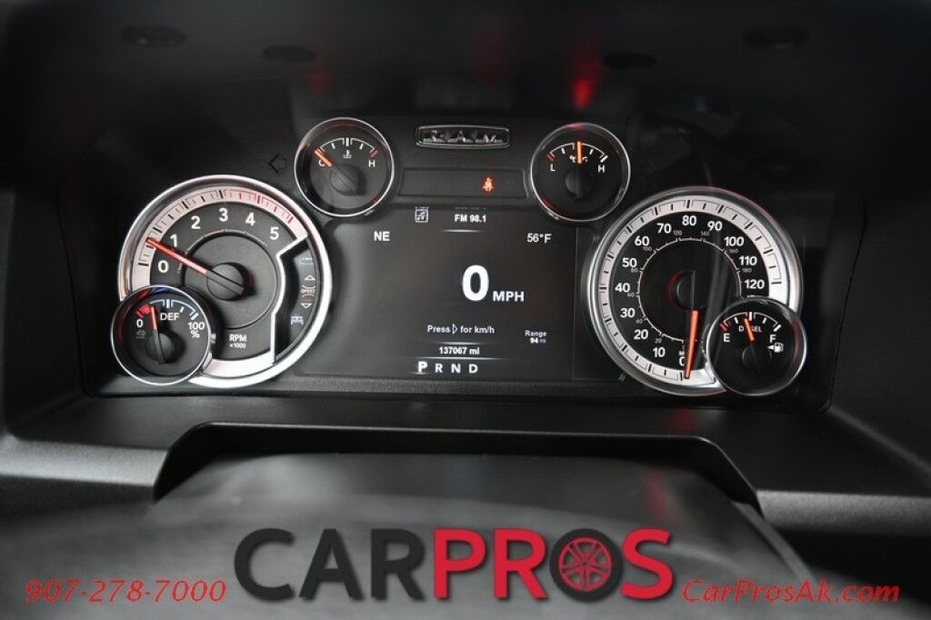 2018 Ram 2500 Big Horn - 6.7L I6 Cummins Diesel - 4x4 - Luxury Pkg - Cold Weather Group - Heated Seats - Remote Start - Keyless Entry - Heated Steering Wheel - Power Heated Folding Mirrors - Running Boards - Tow Pkg - 1 Owner Anchorage AK