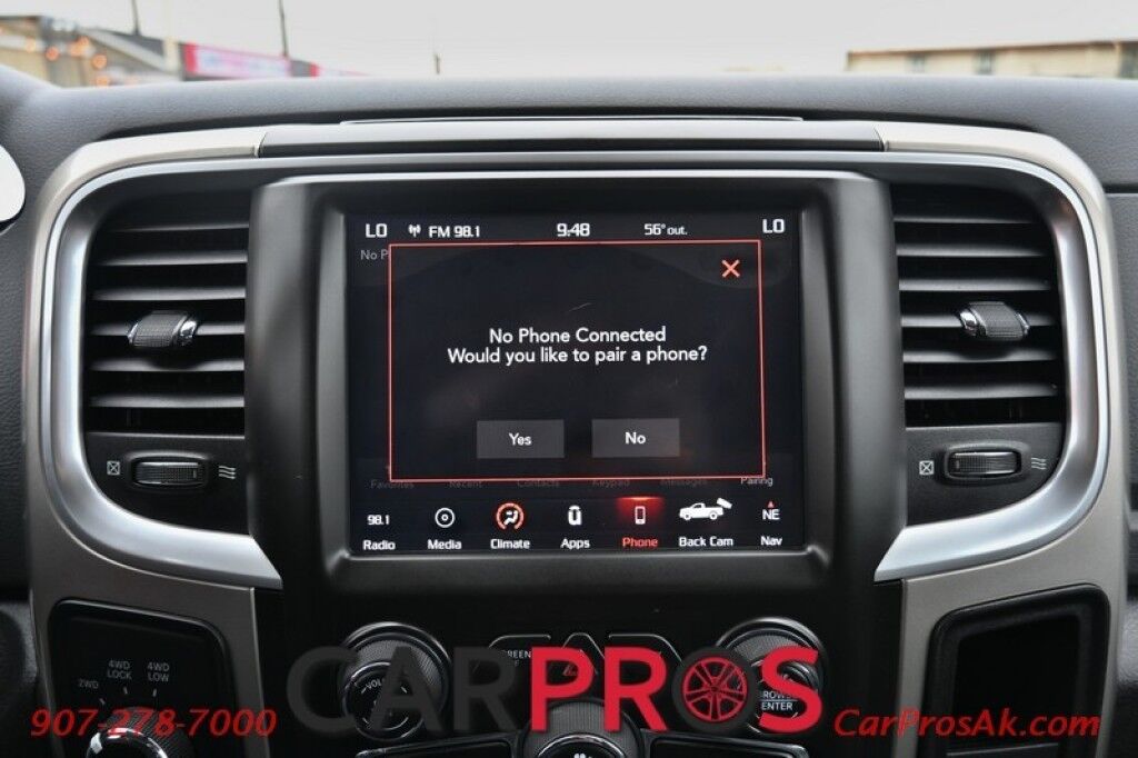 2018 Ram 2500 Big Horn - 6.7L I6 Cummins Diesel - 4x4 - Luxury Pkg - Cold Weather Group - Heated Seats - Remote Start - Keyless Entry - Heated Steering Wheel - Power Heated Folding Mirrors - Running Boards - Tow Pkg - 1 Owner Anchorage AK