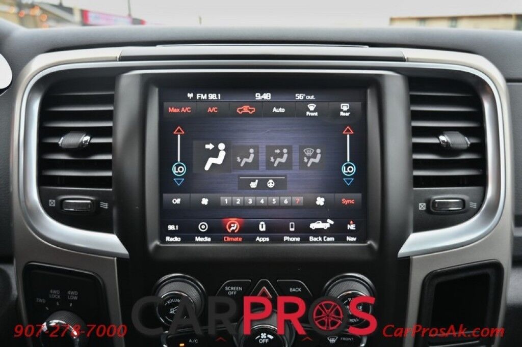 2018 Ram 2500 Big Horn - 6.7L I6 Cummins Diesel - 4x4 - Luxury Pkg - Cold Weather Group - Heated Seats - Remote Start - Keyless Entry - Heated Steering Wheel - Power Heated Folding Mirrors - Running Boards - Tow Pkg - 1 Owner Anchorage AK